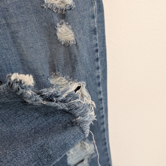 Levis 711 Skinny Deconstructed Skinny Jeans Size 29 - Picture 3 of 7